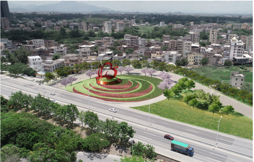 茂名中心城區主幹道(dào)兩(liǎng)側微改造工程